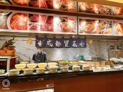 自助调料区-岷山饭店-芝芝自助餐厅
