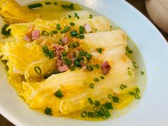 风味干贝蒸娃娃菜-杭百味·大众精选杭帮菜(西湖音乐喷泉店)