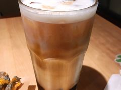 脏脏冲绳黑糖波波奶盖茶-必胜客(江桥万达店)