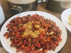 辣子鸡汁焗鲍鱼-甄御•海鲜新青岛菜(麦岛店)