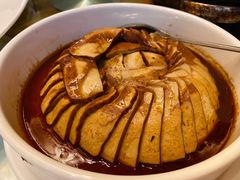 青椒蒸香干-翠清酒家(万丰路店)