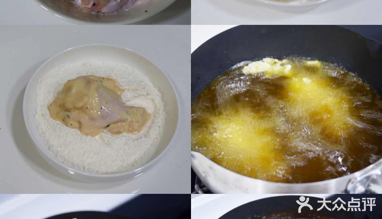 脆皮炸鸡，外酥里嫩多汁