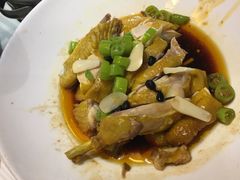 鲜椒油淋鸡-湖庭壹品鸭王·传统北京烤鸭·别墅私房菜·庭院宵夜(江宁店)