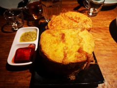 鸡蛋裹炸馒头片-小吊梨汤·北京菜·烤鸭(鸟巢店)