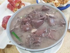 韭菜浸猪红-喜鹊茶点.啫煲(车陂店)