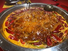 招牌鸭血红汤锅底-谭鸭血老火锅(万象九宜城店)