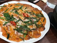泡菜饼-神仙雪浓汤(明洞店)