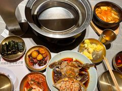 -草家酱蟹炭火烤肉店(珲春南路一店)