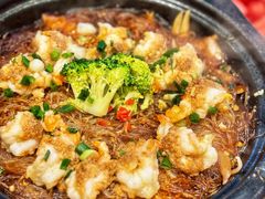 蒜蓉粉丝焗基围虾-情妹耙泥鳅·江湖川菜(科华店)