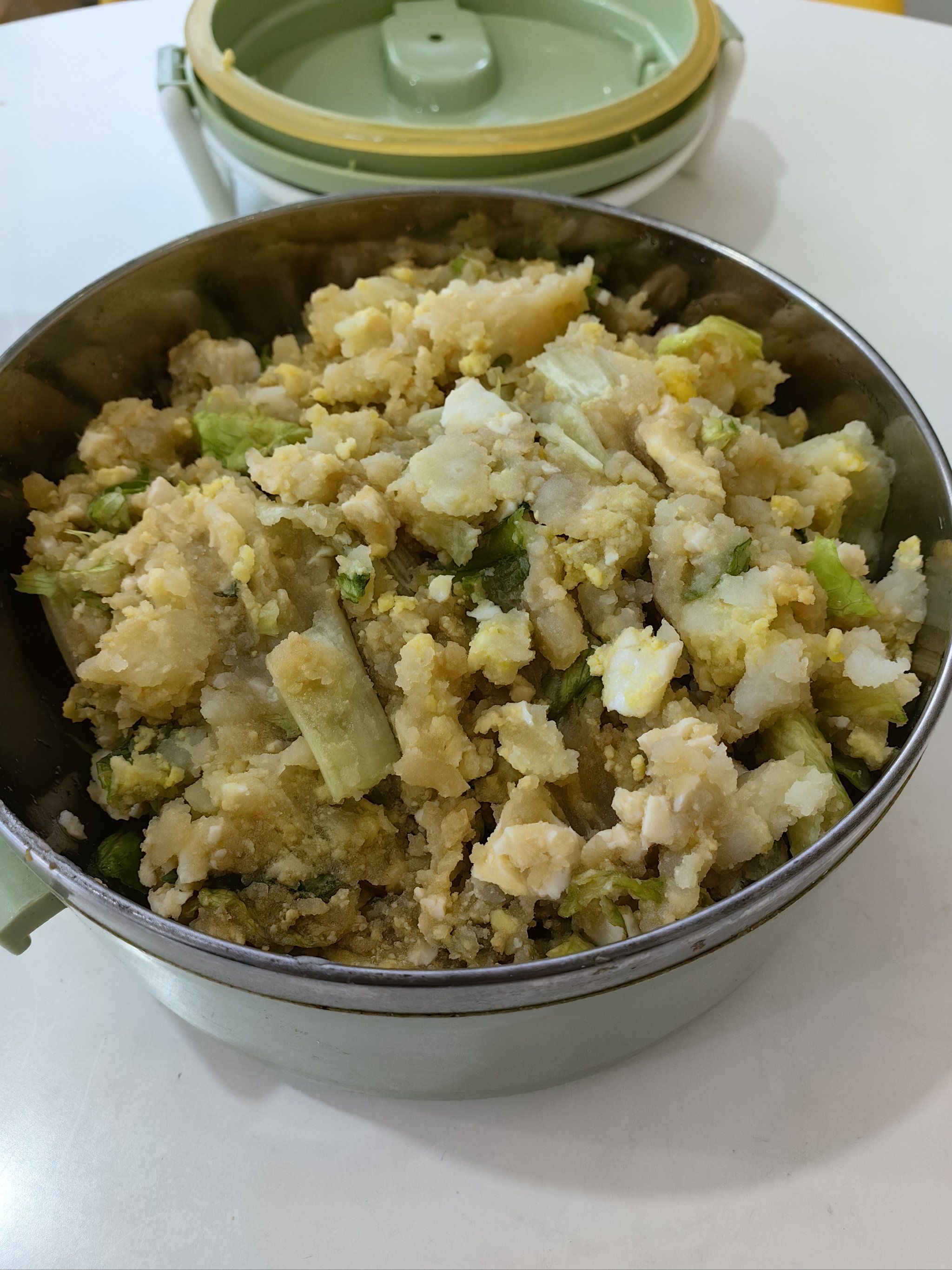 低卡土豆泥生菜沙拉