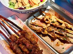-百彦蒙古包·碳烤羊排·手抓羊肉(万江首店)