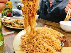 牛肉鸡蛋炒米粉-贞姨美食·老字号海鲜大排档