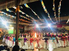 -摩梭传统篝火晚会