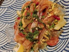 捞汁三文鱼面-小森师傅(宝安大仟里店)