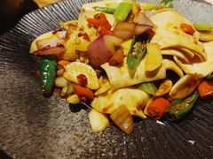 爆炒黄喉-盡膳口福跷脚牛肉火锅(合生汇购物中心店)