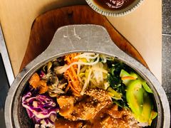 鸡腿石锅拌饭-犟牛家·榴莲烤肉(五棵松店)