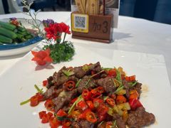 野山椒炒牛肉-怀德酒楼·粤菜·海鲜·茶点(怀德万象汇店)