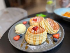 舒芙蕾配冰淇淋-A30 BISTRO