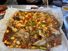 酸菜纸包鱼-红辣椒·川菜·火锅(张杨路店)