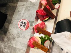 M9和牛七品盛合（湿式熟成）-赤坂亭M9和牛烧肉·日料398放题(万达店)