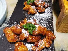 雪花糖醋里脊-绿茶餐厅(乐峰广场店)