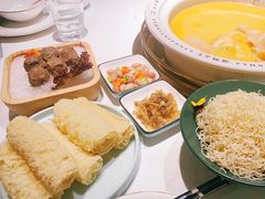 现炸响铃-领鲜天下·焗海鲜·花胶鸡(天目里店)