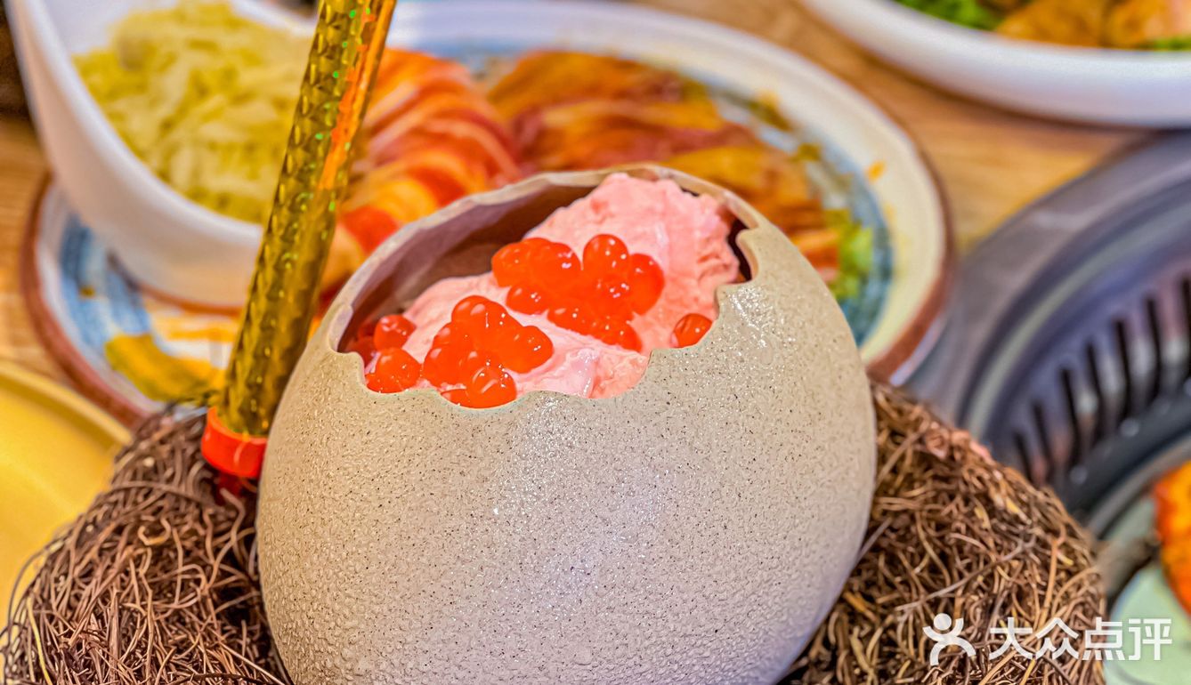 🔥头顶一朵棉花糖的肥牛😋解封后第一顿堂食烤肉是啥滋味～