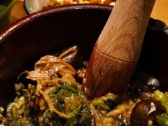 皮蛋青椒擂茄子-费大厨辣椒炒肉(万家丽一店)