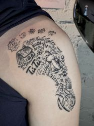 点击看大图 -PinooTattoo皮奴刺青纹身设计总部
