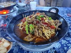 干煸牛肉丝-张关合渣(航空大道店)