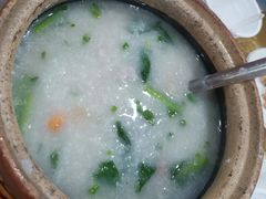 青菜瘦肉粥-甘记凤爪烧烤(司门口黄鹤楼地铁站店)