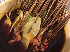 -拈签一笑黄牛肉辣卤串串
