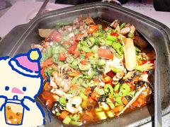紫苏味牛蛙平锅-蛙来哒(方圆荟店)