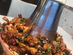 招牌蛙锅-老佛爷铜炉蛙锅(海岸城店)