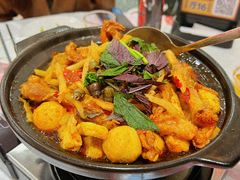 螺蛳鸭掌煲-金多鱼大排档·烤鱼·烧烤·宵夜(江南水都店)