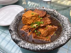 砂锅老汤煨豆腐-天毓山庄·餐厅