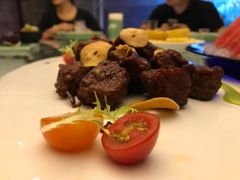 青芥香蒜牛柳粒-唐廊烤鸭店(工体店)
