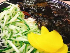 韩式炸酱面-釜山美食韩国炸酱面(长大店)
