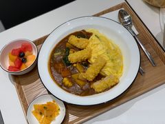 炸虾排咖喱蛋包饭-池奈·咖喱蛋包饭(熙地港店)