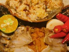 -草家酱蟹炭火烤肉店(珲春南路一店)