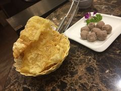 炸豆皮-许府牛杂·鲜牛肉火锅(梁溪万达店)