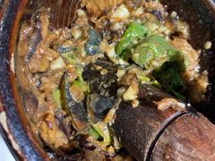 皮蛋青椒擂茄子-费大厨辣椒炒肉(黄兴中心广场店)