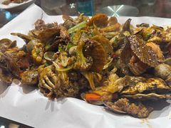 -东来菜馆•手抓海鲜家常菜•海鲜锅贴(鸽子窝店)