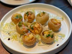 煎三文鱼芒果色拉-蟹榭·本帮江浙菜·蟹宴(五角场合生汇商场店)