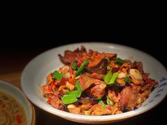 土萝卜干炒土腊肉-吃饭皇帝大(解放西路店)