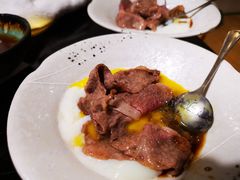 温泉蛋泡石烤牛肉-天狗山料理(省体店)