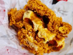 柚子华夫鸡腿肉霸堡-肯德基(朝阳门店)