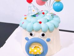 -卡比儿童蛋糕·心意定制·低脂零卡糖动物奶油FancyBALLOON(滨海店)