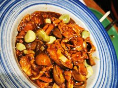 腊八蒜烧肥肠-那家小馆•北京菜•烤鸭(中关村店)