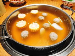 手锤牛筋丸汤底-汕头八合里海记牛肉店(清河店)